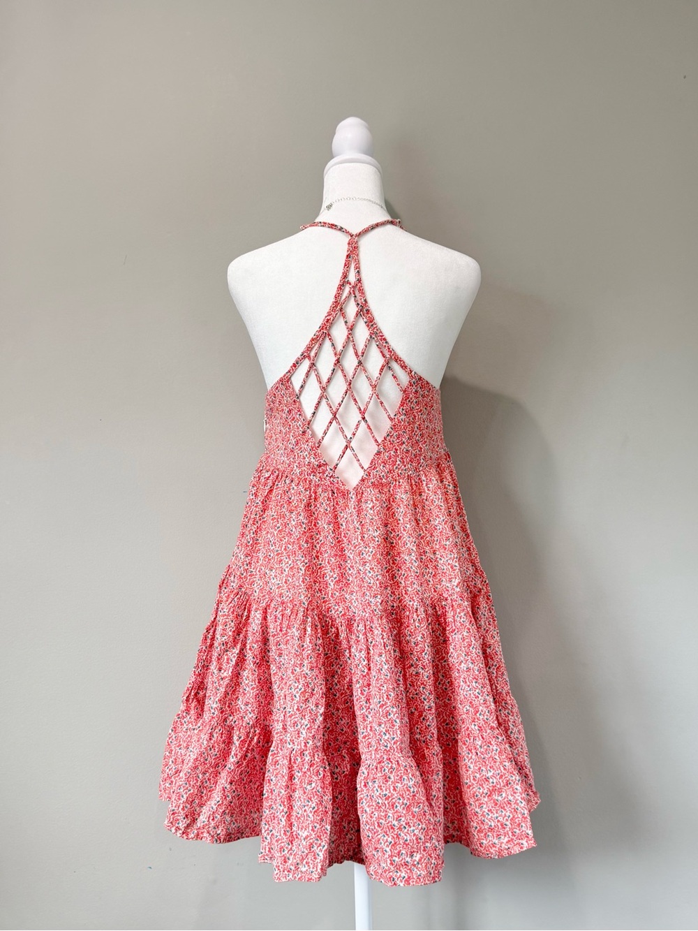Urban Outfitters Fieldstone Orange & Blue Dress - Picture 3 of 7
